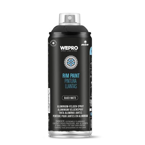 Spray MTN PRO Jantes de Preto Fosco