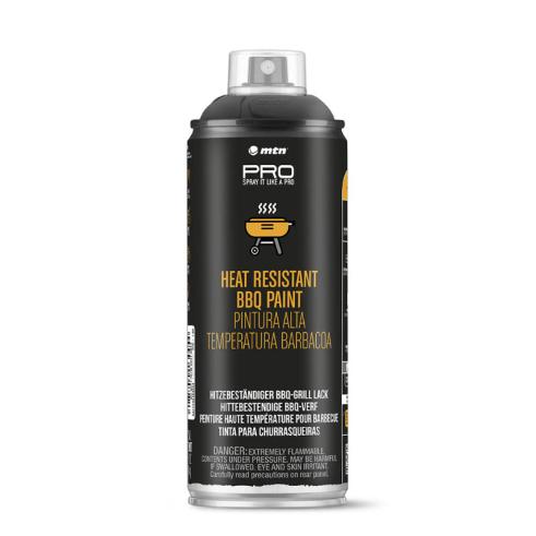 Spray MTN PRO Pintura Alta Temperatura Barbacoa