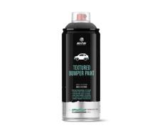 Spray MTN PRO Pintura de Pára-choques Preta Texturizada