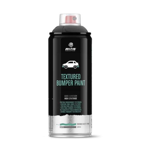 Spray MTN PRO Pintura de Pára-choques Preta Texturizada