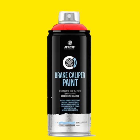 Spray MTN PRO Tinta Amarela para Pinça de Freio