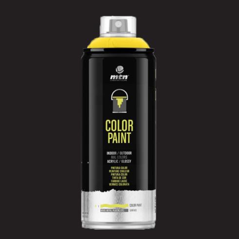 Spray MTN PRO RAL Acrílico Cetim preto
