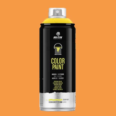 Spray MTN PRO RAL Acrílico R-2003 Laranja Pálido