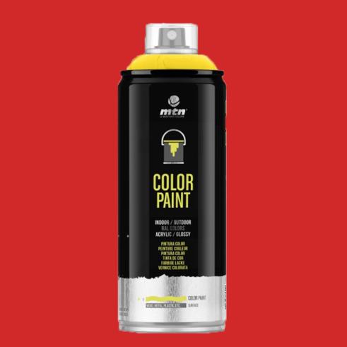 Spray MTN PRO RAL Acrílico R-3001 Sinais Vermelhos