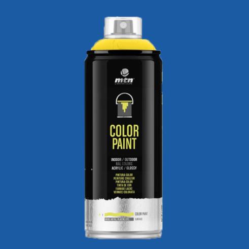 Spray MTN PRO RAL Acrílico R-5010 Azul Genclana