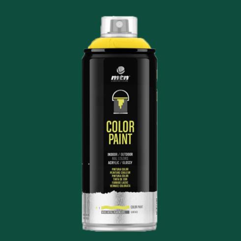 Spray MTN PRO RAL Acrílico R-6005 Musgo Verde