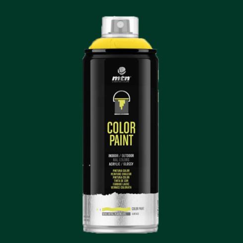 Spray MTN PRO RAL Acrílico R-6009 Abeto Verde