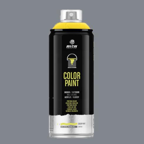 Spray MTN PRO RAL Acrílico R-7001 Prata cinza