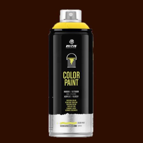 Spray MTN PRO RAL Acrílico R-8016 Mogno