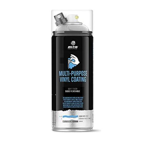 Spray MTN PRO Revestimento de Vinil Multiuso Cinzento Metálico