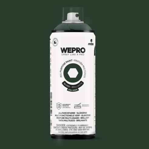 Spray MTN WEPRO Solvent Brillante VERDE VIKINGO - RAL 6009