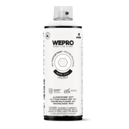 Spray MTN WEPRO Solvent Mate BLANCO IGLÚ - RAL 9016