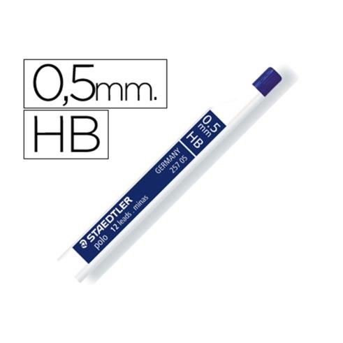 TUBO STAEDTLER DE 12 LEADS POLO 0,5 MM GRADUAÇÃO HB