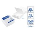 Bloco de notas 85 x 85 mm, 400 folhas, 70 g