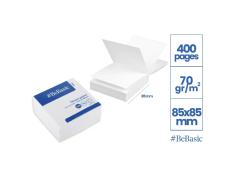 Bloco de notas 85 x 85 mm, 400 folhas, 70 g