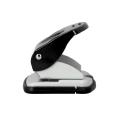 Perfurador Preto, Furo de 2 mm, Capacidade para 20 Folhas