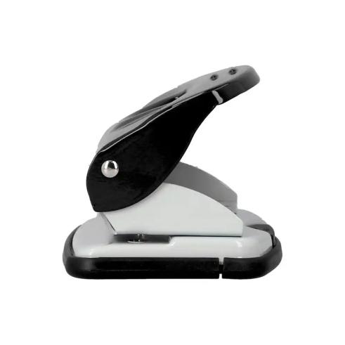 Perfurador Preto, Furo de 2 mm, Capacidade para 20 Folhas