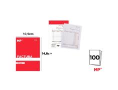 Livreto de fatura A6 100 folhas