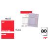 Livreto de fatura A6 80 folhas