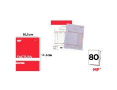 Livreto de fatura A6 80 folhas