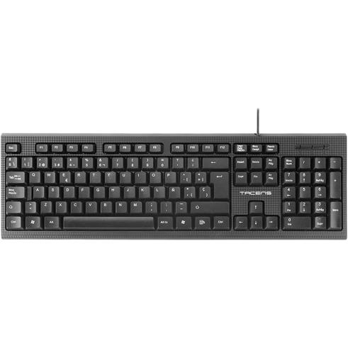 Teclado de Membrana USB Tacens Anima AK0 Cabo de 1,30 m
