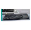 Teclado sem fio Logitech K400 Plus com touchpad para PC/TV