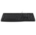 Teclado USB Logitech K120 com Cabo de 1,50 m Preto