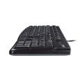 Teclado USB Logitech K120 com Cabo de 1,50 m Preto