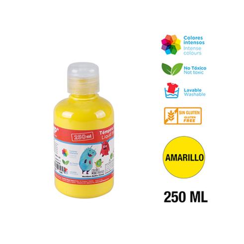 TEMPERA 250ML AMARELO MP