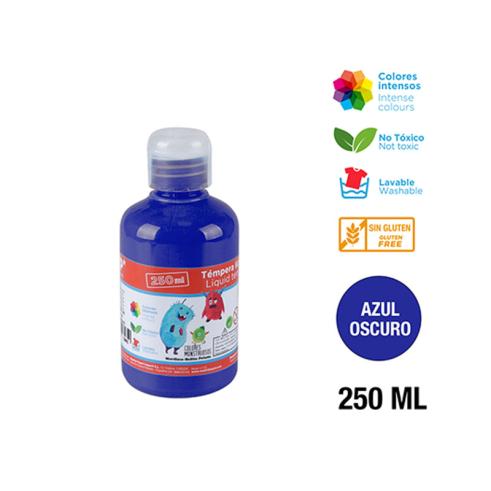 TEMPERA 250ML AZUL ESCURO MP