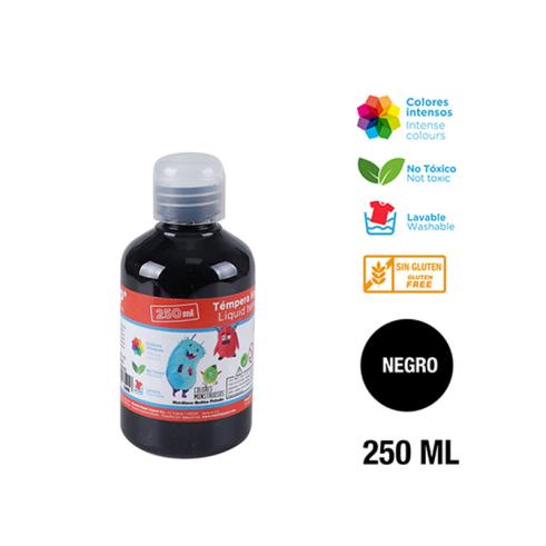 TEMPERA 250ML PRETO MP