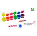 TEMPERA 6 CORES FLUORESCENTES