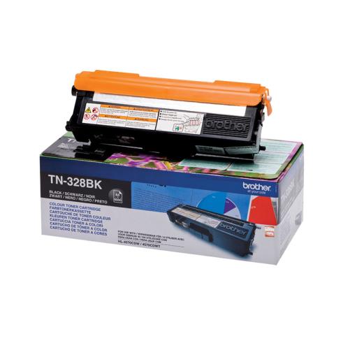 Toner original Brother TN328BK