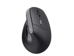 Rato sem fios USB ergonómico Trust com indicadores LED - 6 botões - Preto