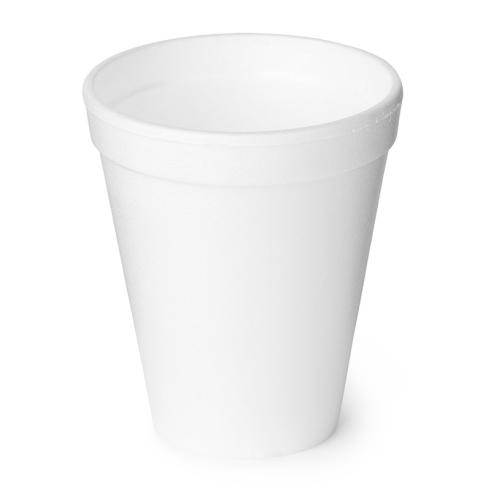 Copos de ESPUMA reutilizáveis ​​25u 7Oz com tampa
